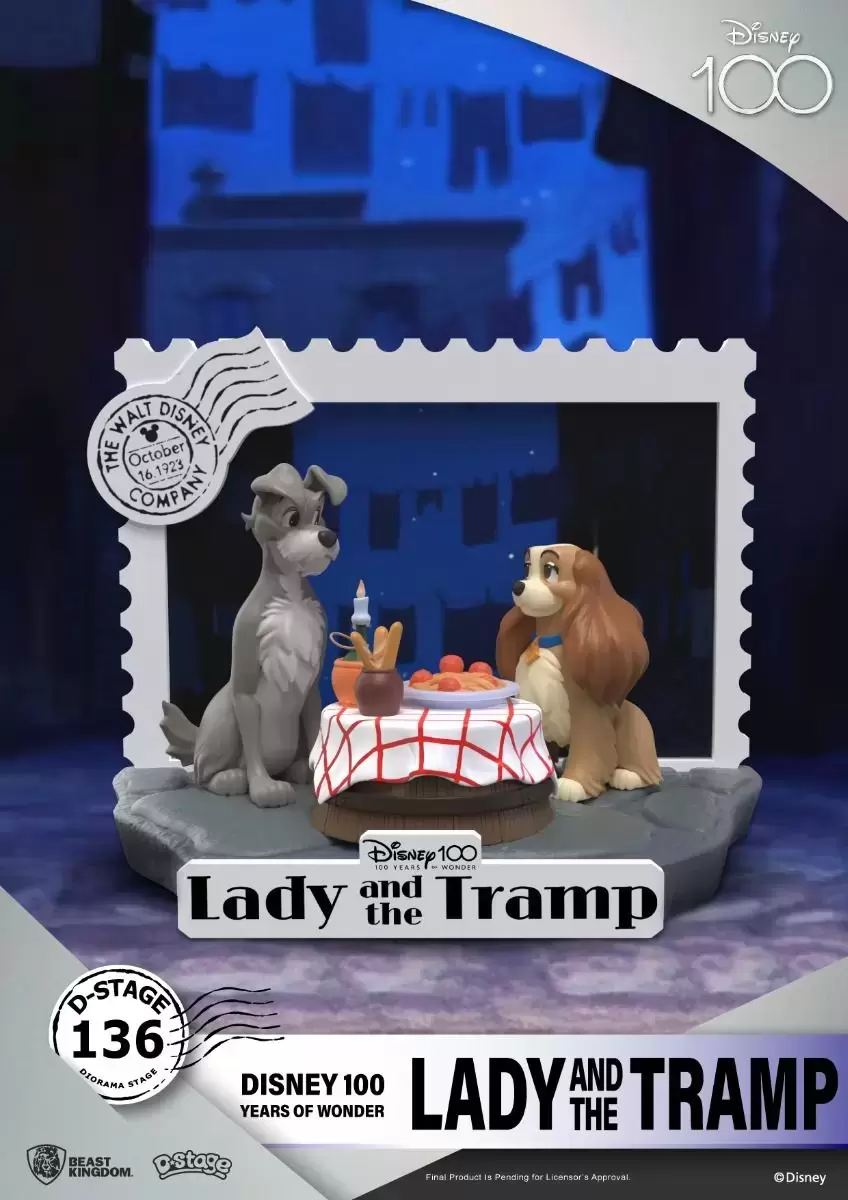 D-Stage - Disney 100 Years of Wonder - Lady And The Tramp