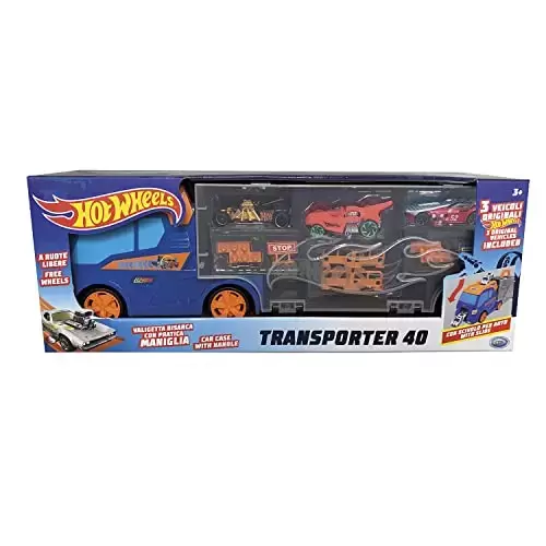 Hot Wheels - Playsets - ODS - Transporter 40 Hot Wheels Camion