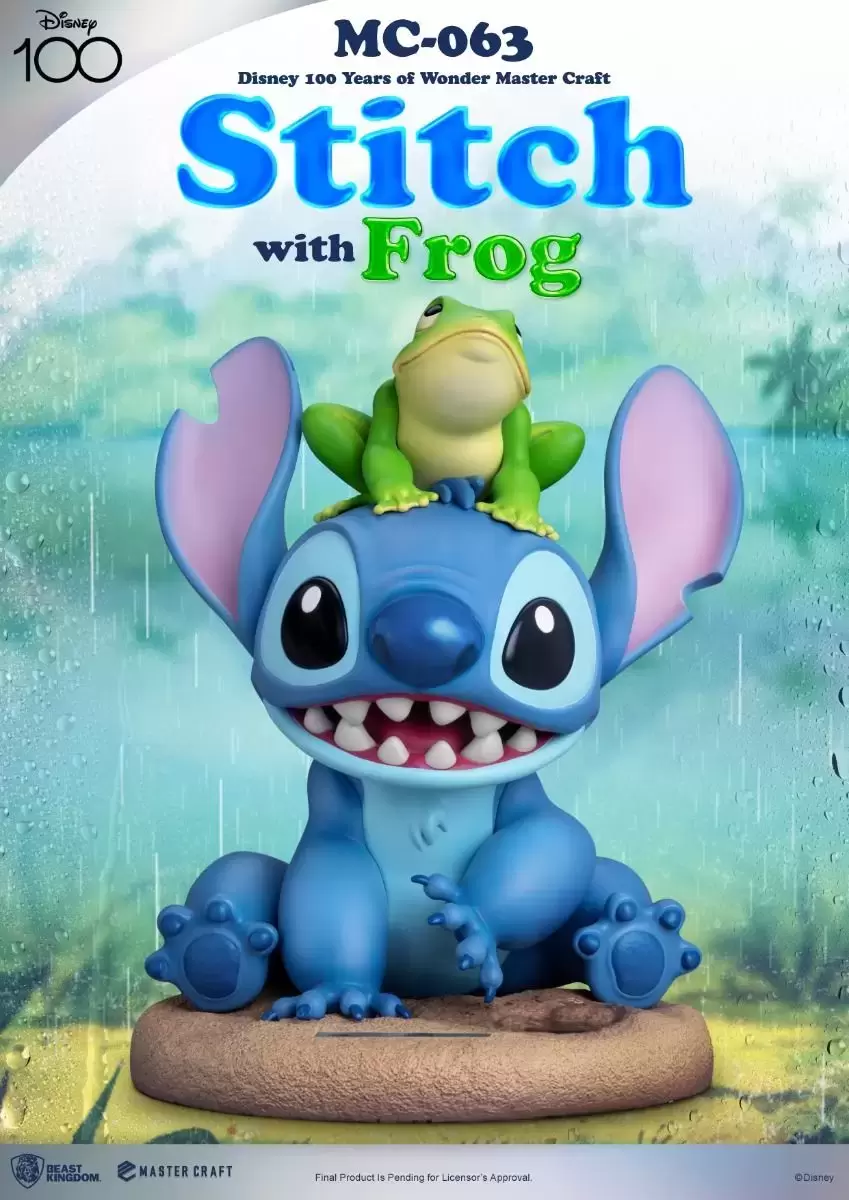 Master Craft - Disney 100 Years of Wonder - Stitch With Frog
