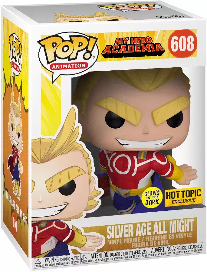 POP! Animation - My Hero Academia - Silver Age All Might (GITD)