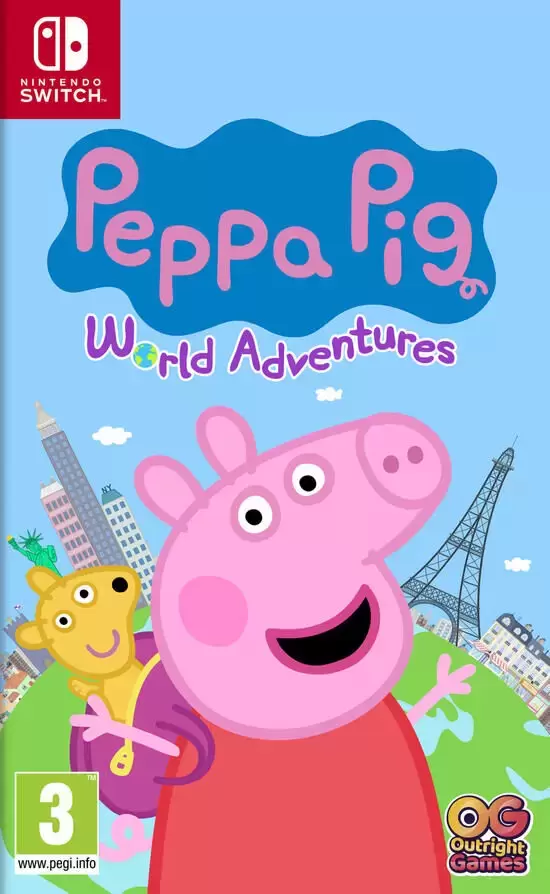 Nintendo Switch Games - Peppa Pig - World Adventures