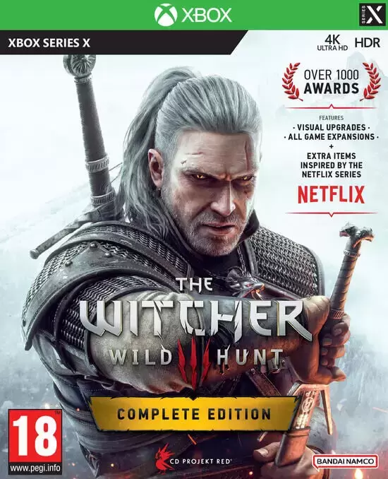 XBOX Series X Games - The Witcher 3 Wild Hunt Complete Edition