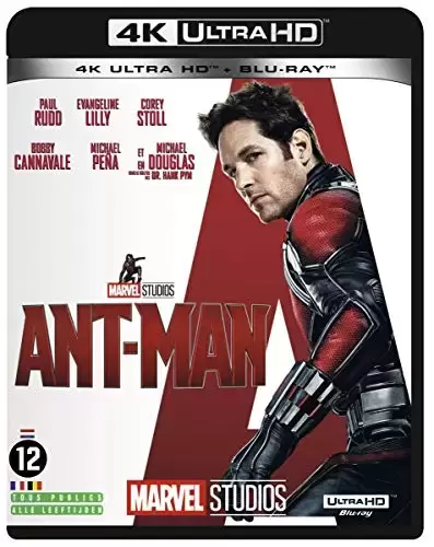 Films MARVEL - Ant-Man [4K Ultra-HD + Blu-Ray]