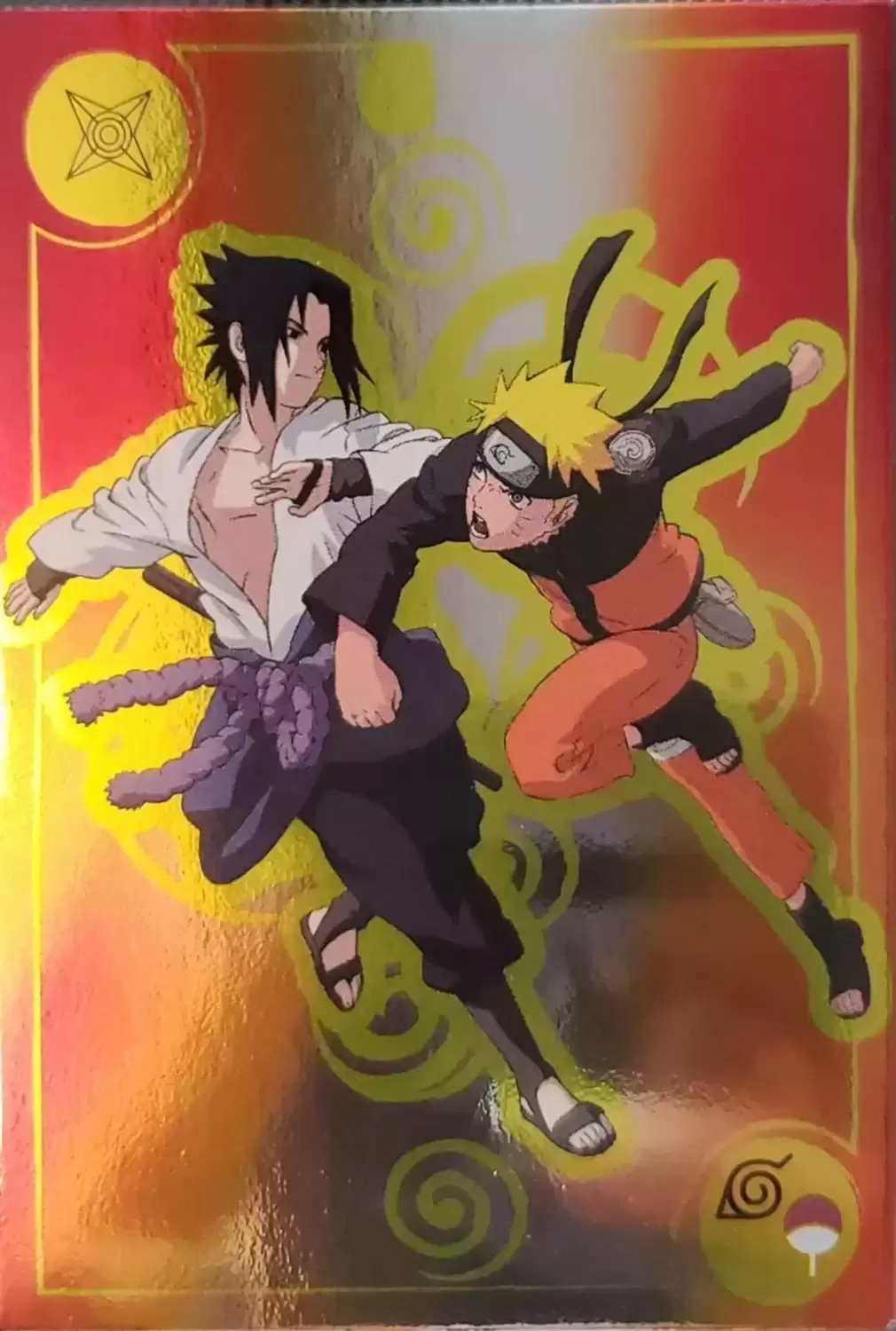 Naruto Shippuden - Hokage trading card collection (2022) - Sasuke & Naruto