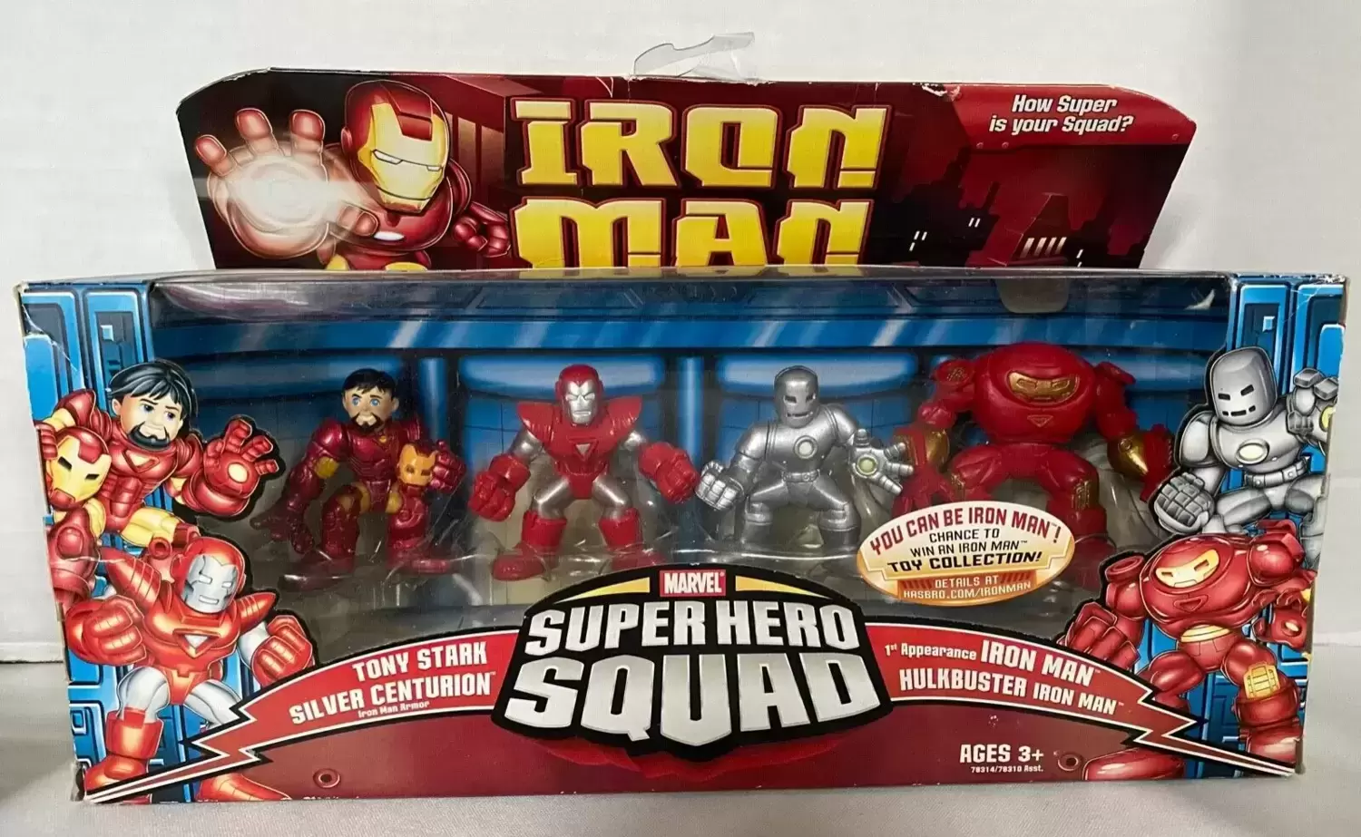 Marvel Super Hero Squad - Iron Man Hall of Armor Box-Set