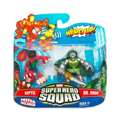 Marvel Super Hero Squad - Reptil & Dr. Doom