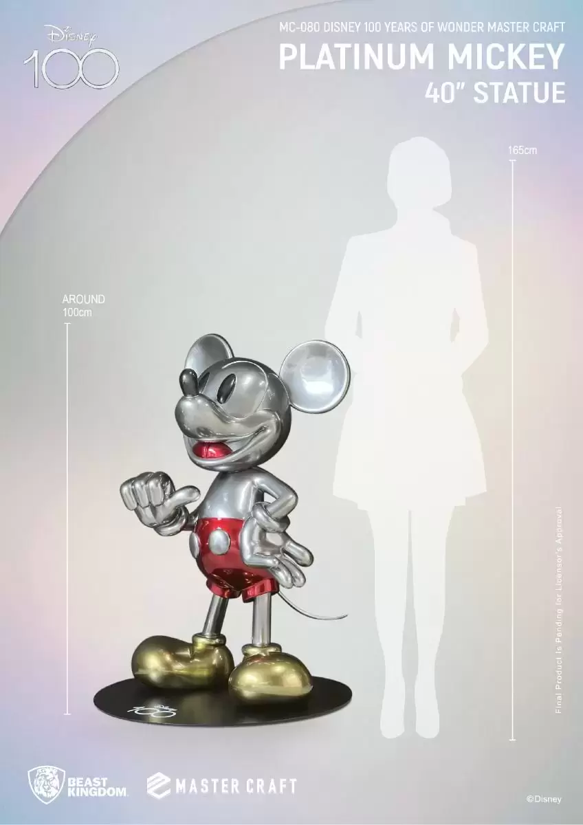 Platina Medium Statue