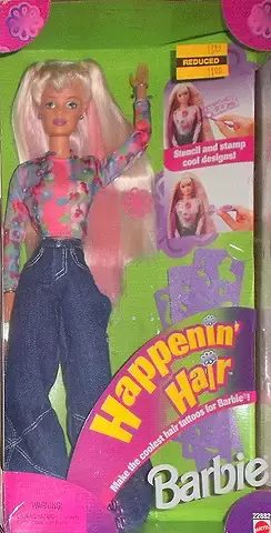 Miscellaneous Barbie - Barbie Happenin Hair