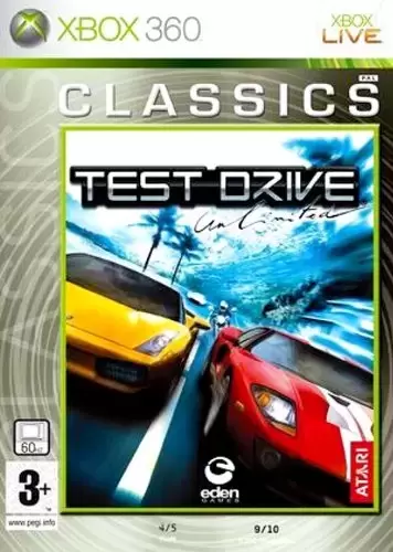Jeux XBOX 360 - Test Drive Unlimited - Classics