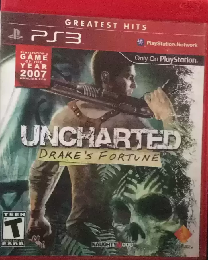PS3 Games - PlayStation 3 greatest hits uncharted drake’s fortune