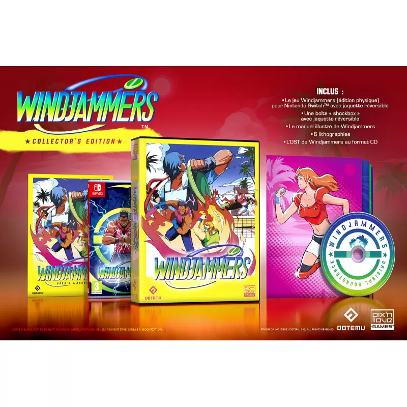 Nintendo Switch Games - Windjammers - Edition Collector Switch