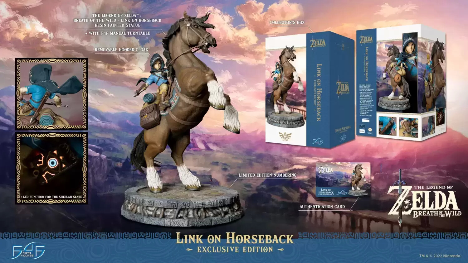 First 4 Figures (F4F) - Link on Horseback (Exclusive Edition)