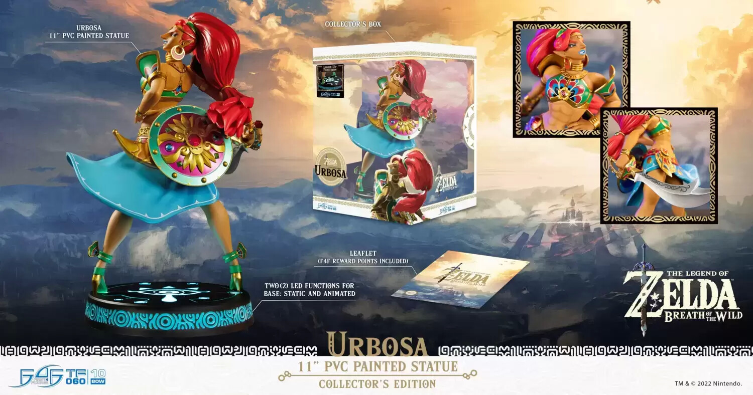 First 4 Figures (F4F) - The Legend of Zelda: Breath of the Wild - Urbosa 11’’ PVC - Collector\'s Edition