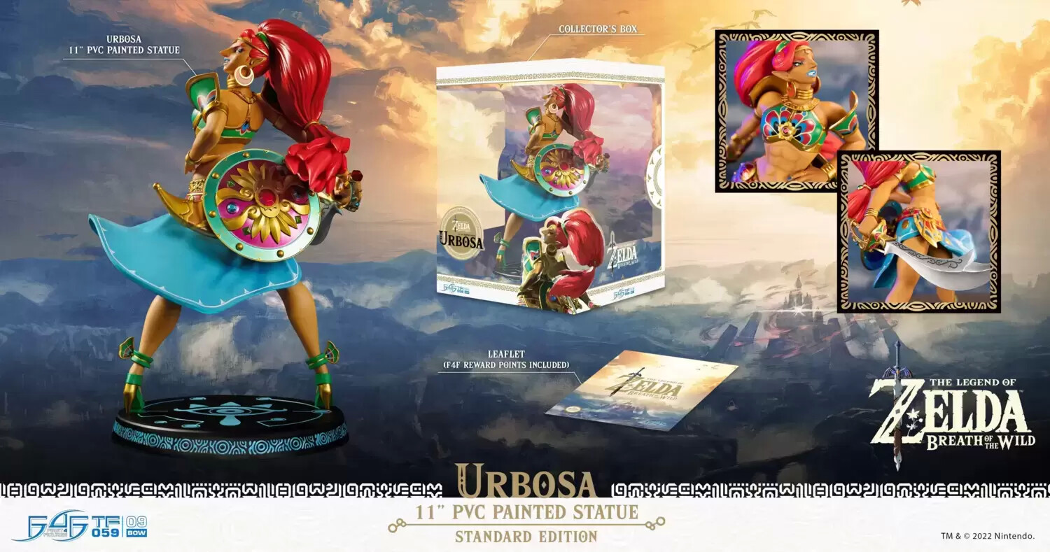 First 4 Figures (F4F) - The Legend of Zelda: Breath of the Wild - Urbosa 11’’ PVC - Standard Edition