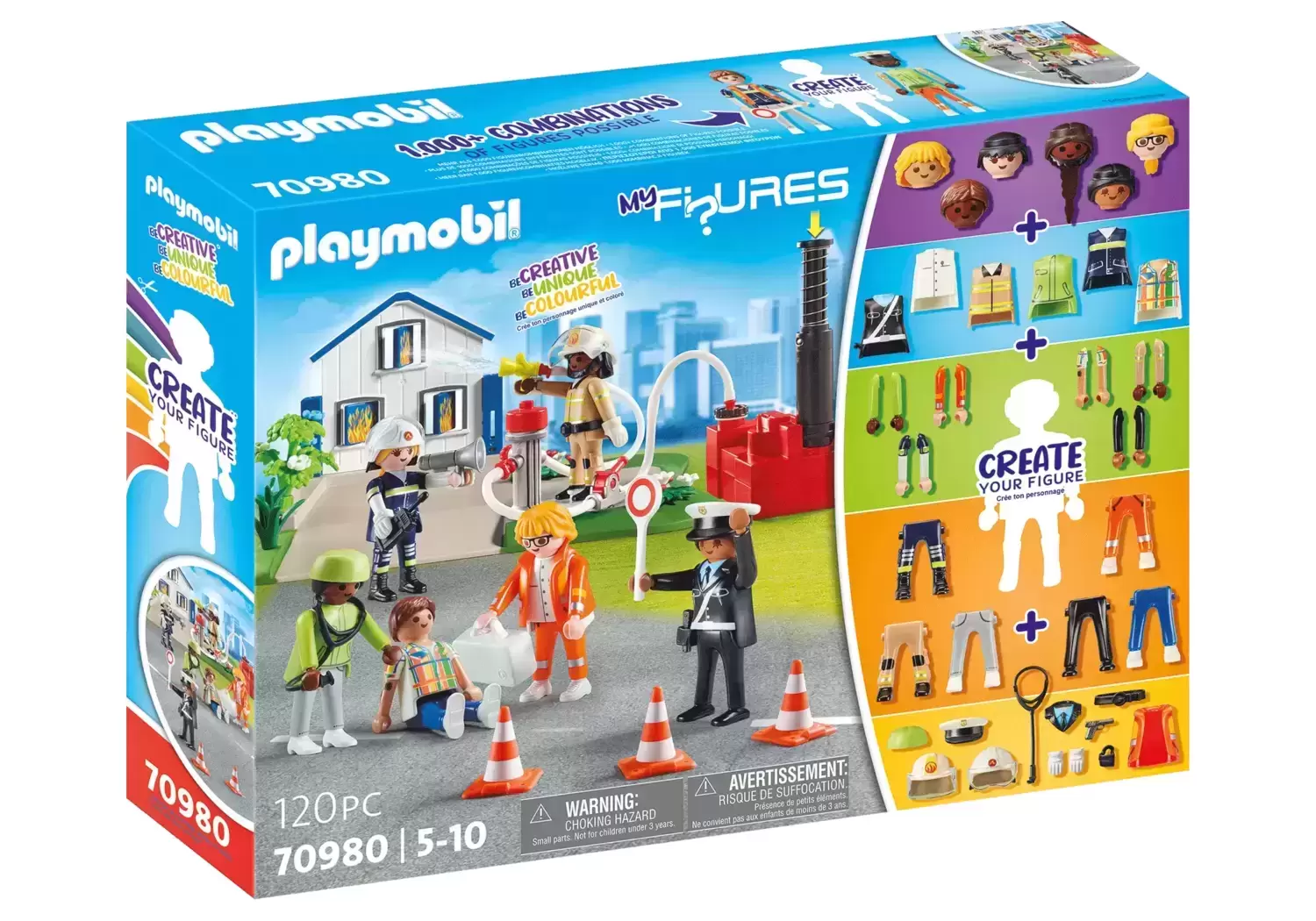 Playmobil Inclassables - My Figures: Secouristes