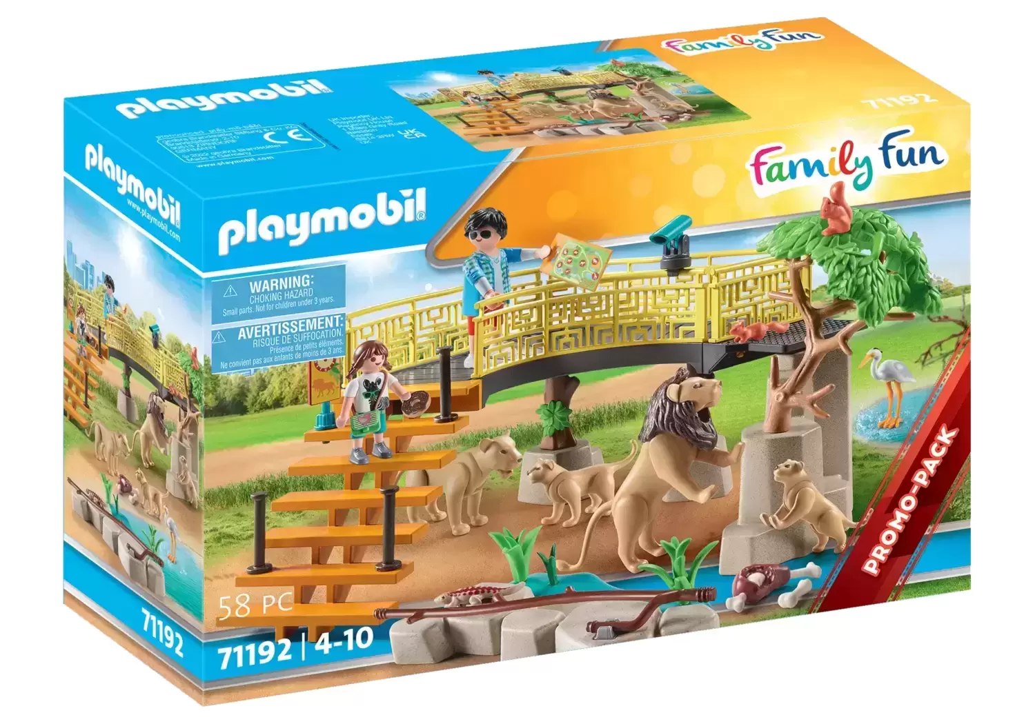 Playmobil Parc Animalier - Espace des lions