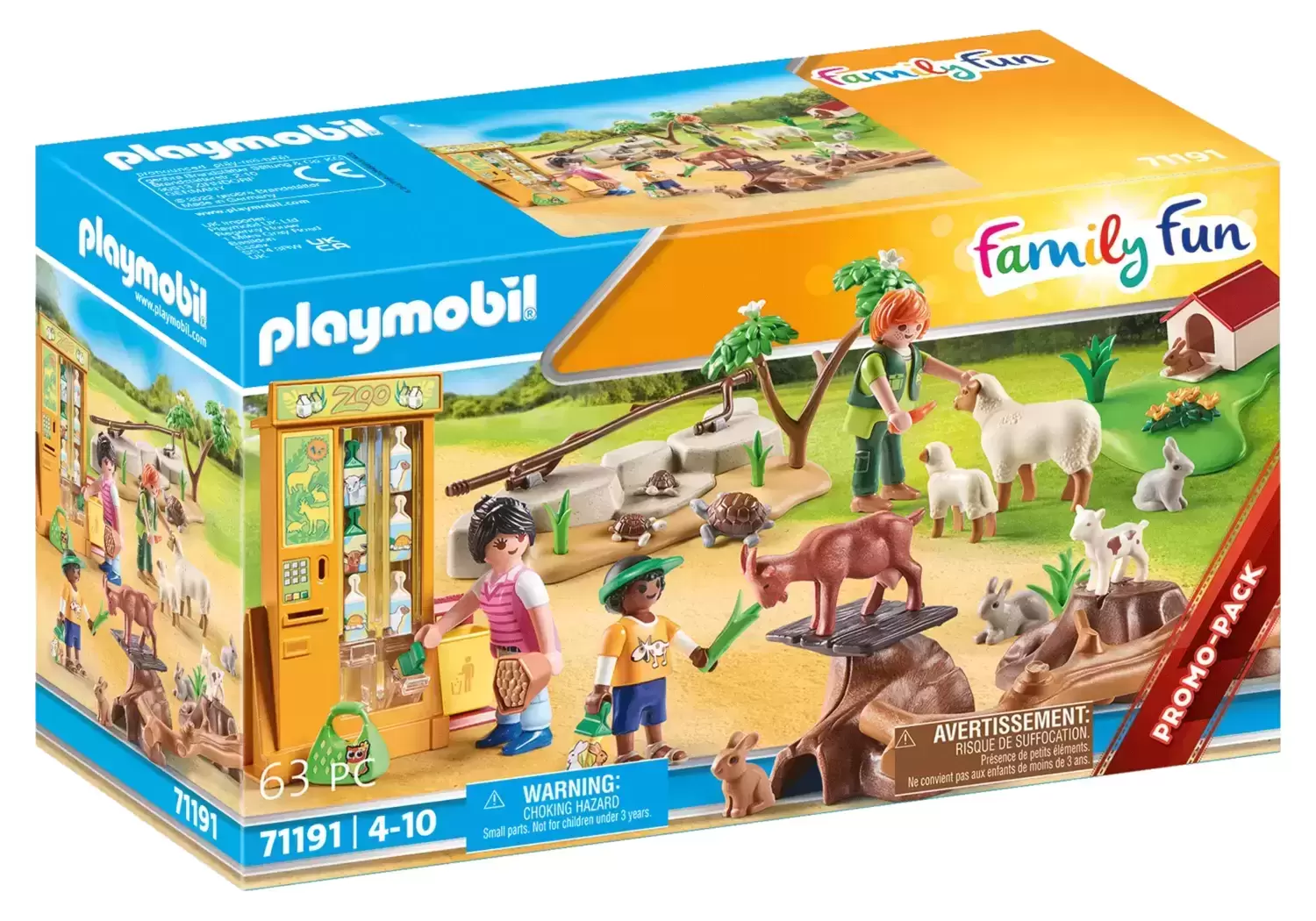 Playmobil Parc Animalier - Ferme pédagogique