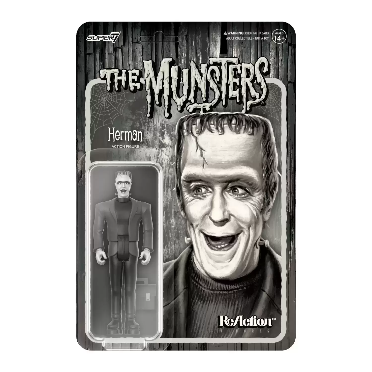ReAction Figures - The Munsters - Herman Munster (Grayscale)