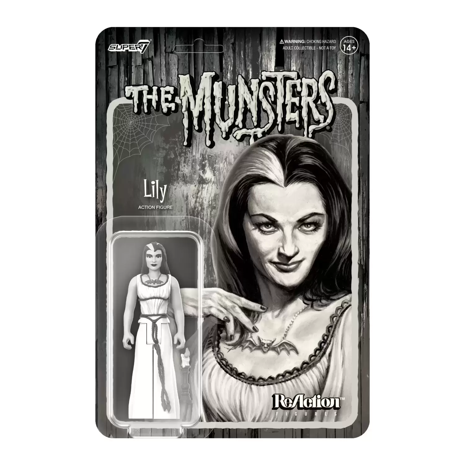 ReAction Figures - The Munsters - Lily (Grayscale)