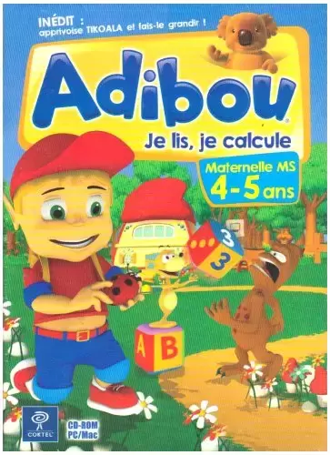 PC Games - Adibou je lis je calcule 4/5 ans