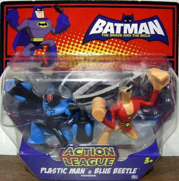 DC Universe Action League - Plastic Man & Blue Beetle