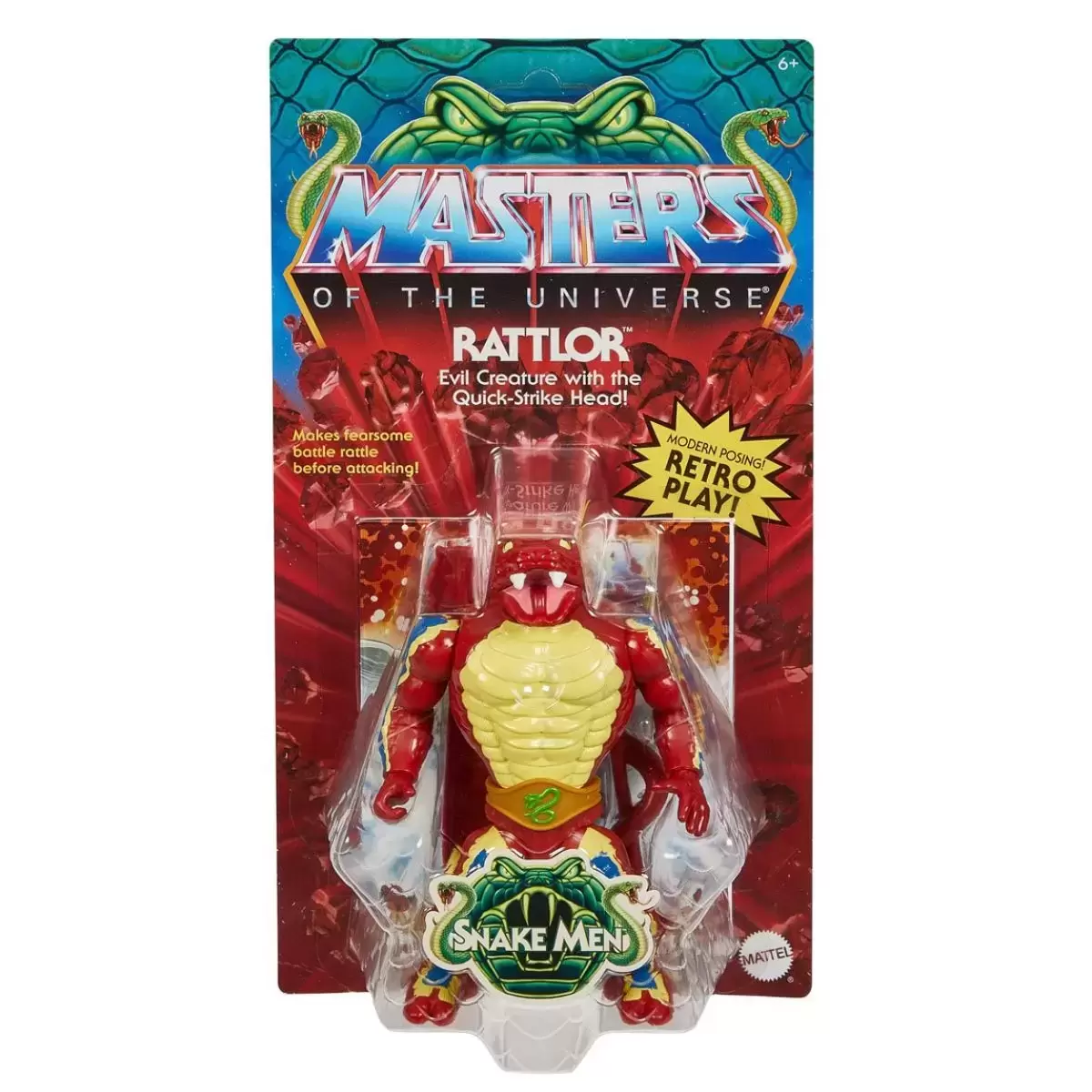 Masters of the Universe Origins - Snake Men - Rattlor