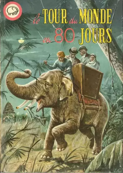 Votre série Mickey 2ème série - Albums Filmés ODEJ - Le tour du monde en 80 jours - Jim la Jungle et les chasseurs d\'éléphants