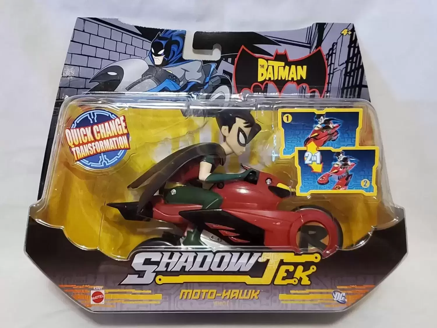 The Batman - Shadow Tek - Moto-Hawk with Robin