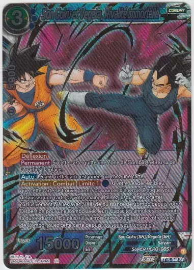 Fighter\'s Ambition - BT19 - Son Goku et Vegeta, Rivalité immortelle