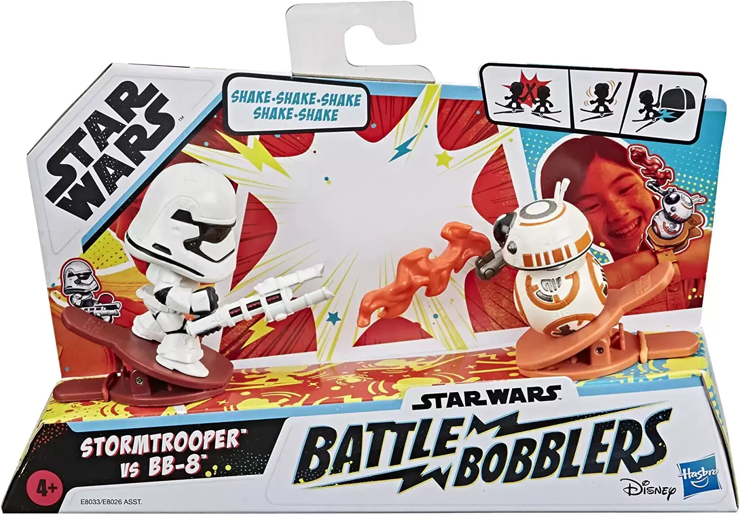 Star Wars Battle Bobblers - Stormtrooper vs BB-8
