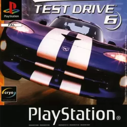 Jeux Playstation PS1 - Test Drive 6