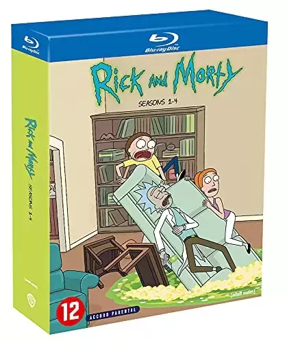 Rick & Morty - Rick and Morty-Saisons 1-4 [Blu-Ray]
