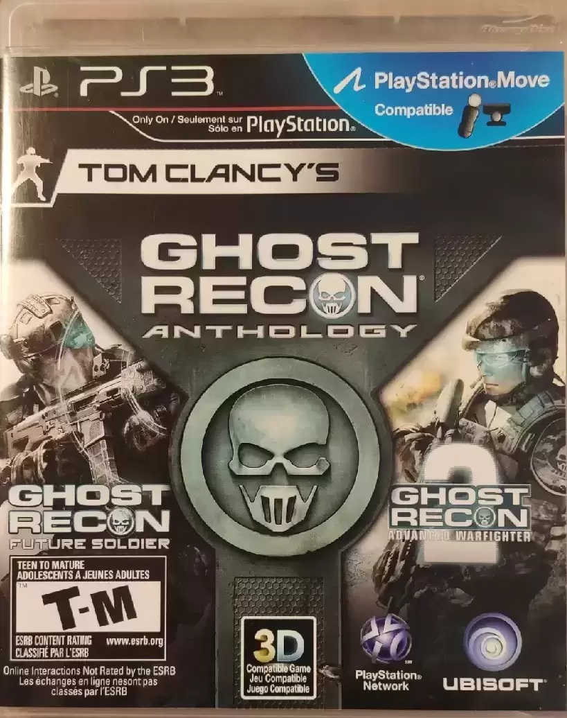 Jeux PS3 - Ghost Recon Anthology