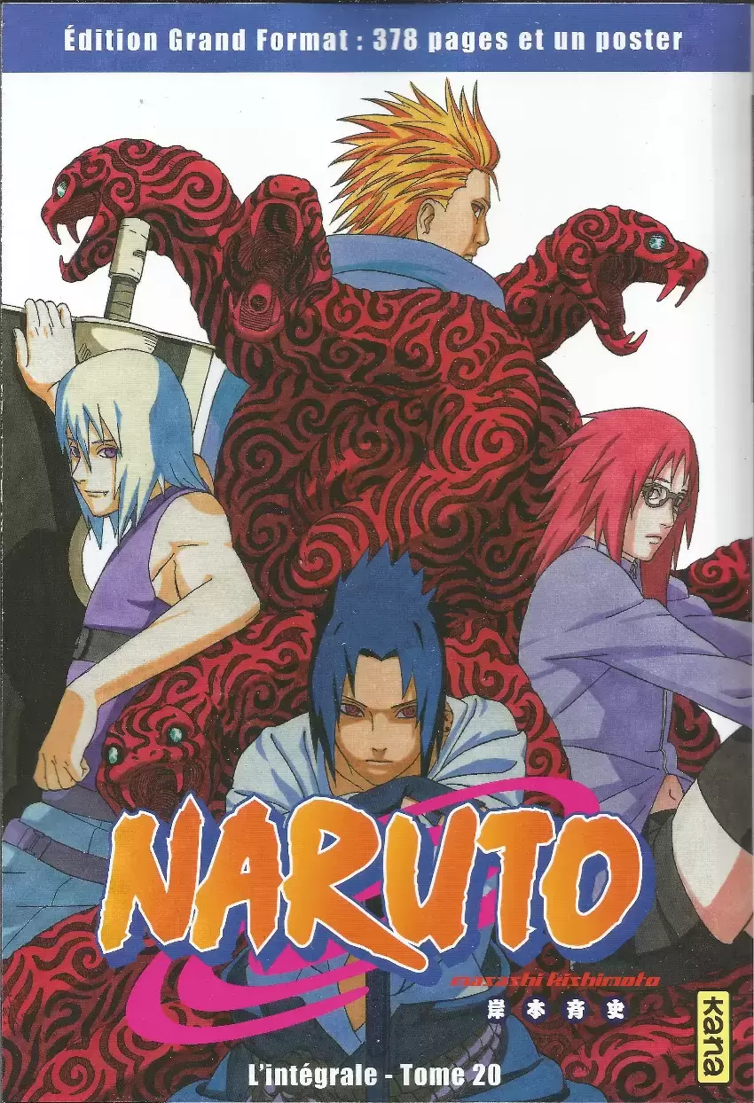Naruto - Hachette - L\'intégrale - Tome 20