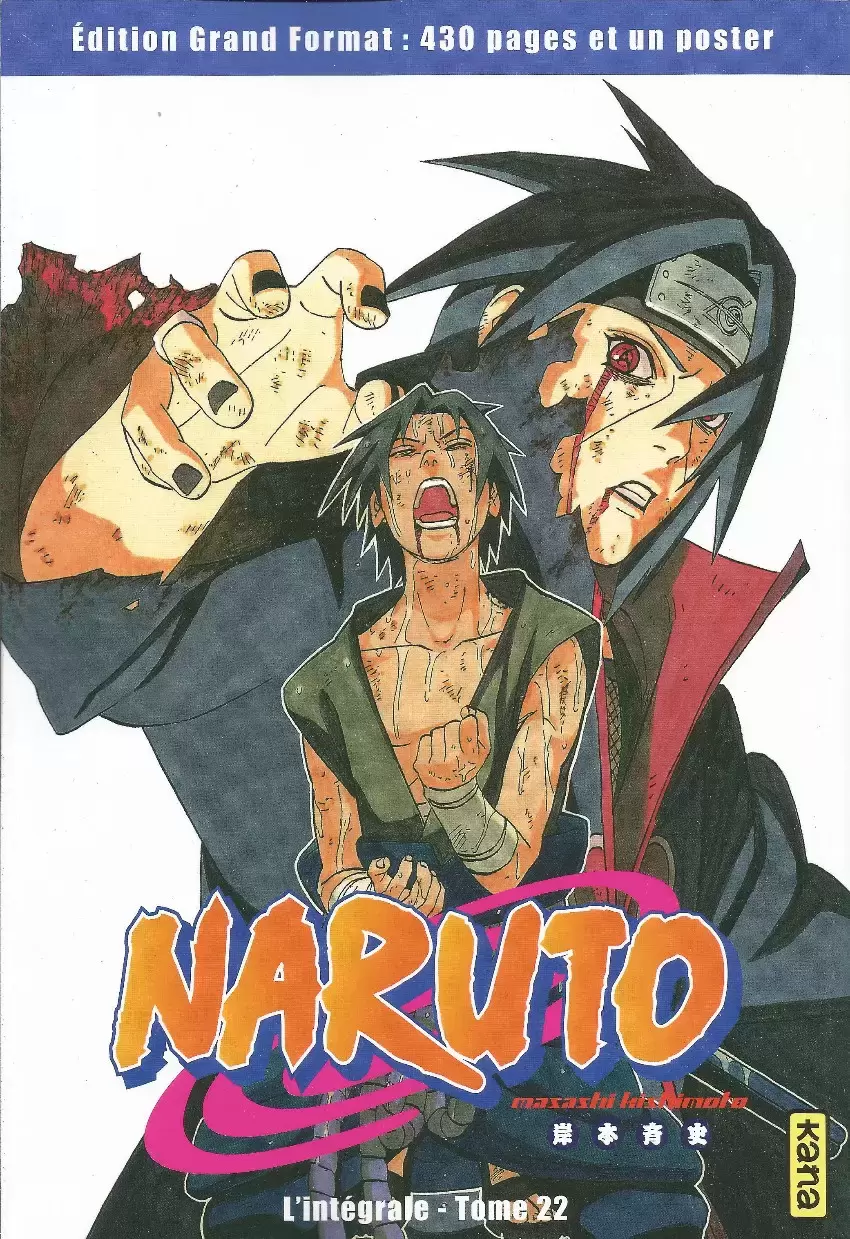 Naruto - Hachette - L\'intégrale - Tome 22