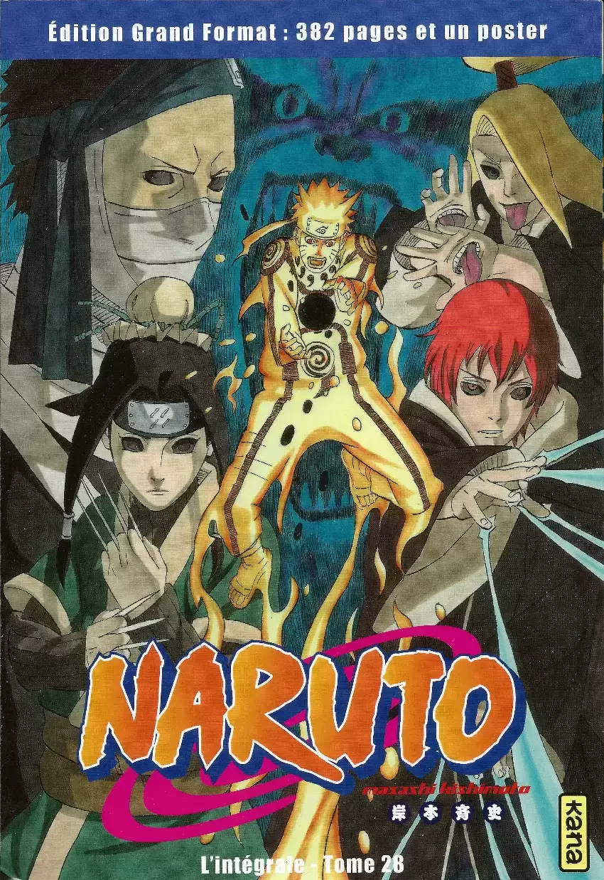 Naruto - Hachette - L\'intégrale - Tome 28