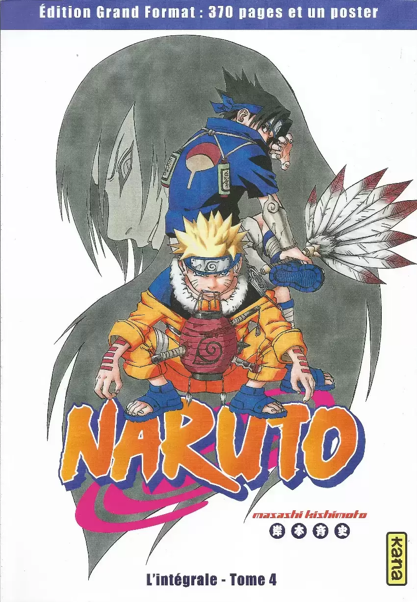 Naruto - Hachette - L\'intégrale - Tome 4