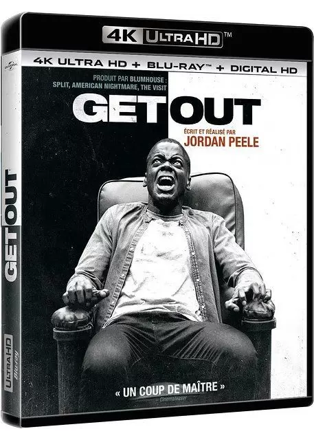 Autres Films - Get Out [4K Ultra-HD + Blu-Ray + Digital Ultraviolet]