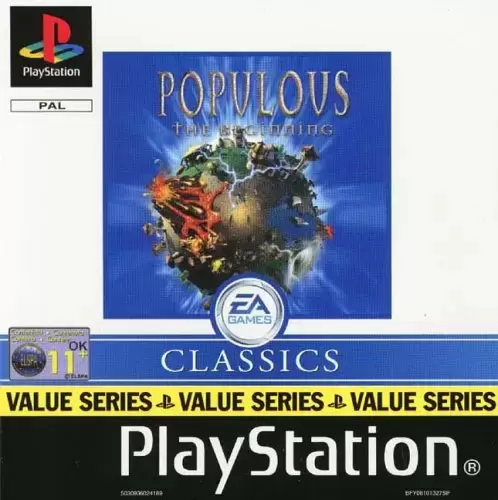 Playstation games - Populous - The Beginning