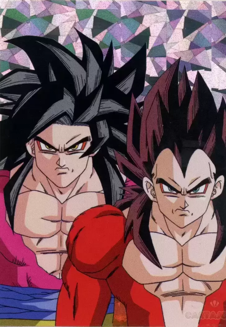 Dragon Ball Universal Collection - Vegeta Super Saïyan 4 / Goku Super Saïyan 4