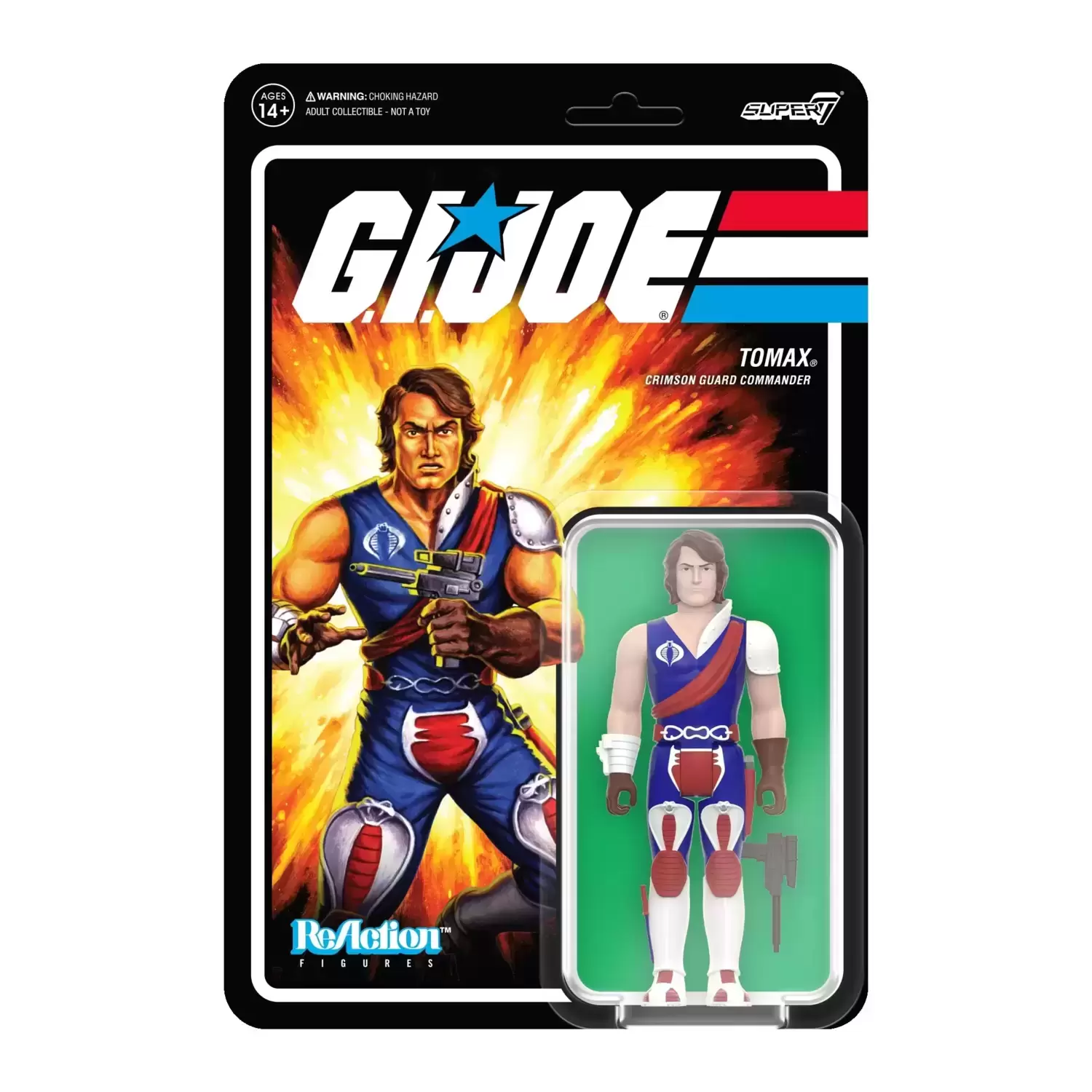 Super7 ReAction - G.I. Joe - Tomax