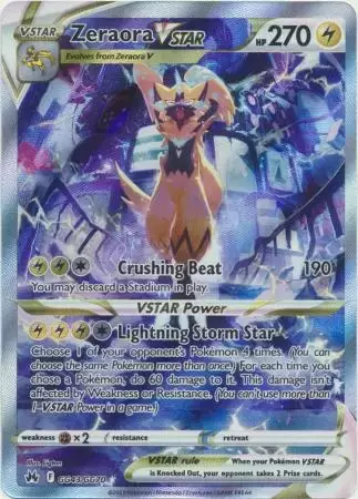 Crown Zenith - Zeraora VSTAR