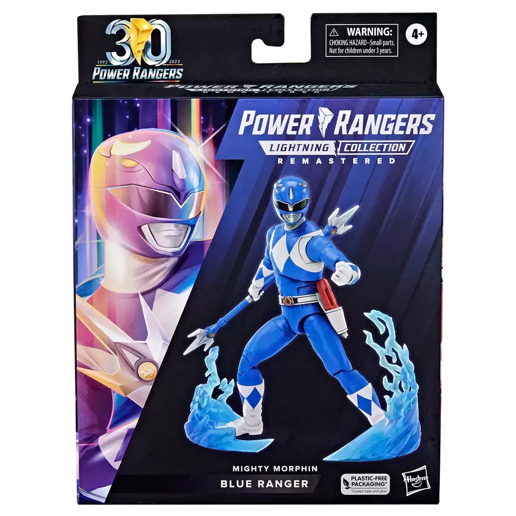Power Rangers Hasbro - Lightning Collection - Mighty Morphin Blue Ranger