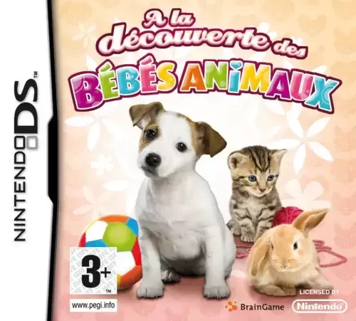 Jeux Nintendo DS - A la découverte des bébés animaux