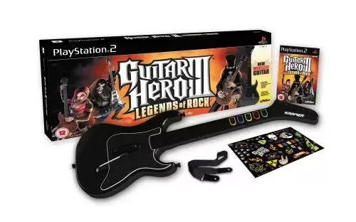 PS2 Games - Guitar Hero III: Legends Of Rock - Guitar Bundle