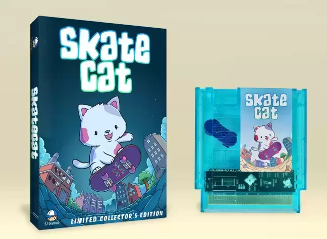Jeux Nintendo NES - Skate Cat ( Edition Collector )