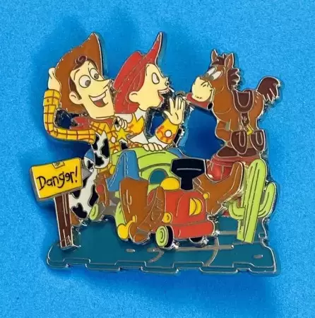 Pin Trading Fun Day 2018 - Frozen Friendship Pin Set - Pin Trading Fun Day 2018 - Toy Story Boxed Set - Woody, Jessie and Bullseye
