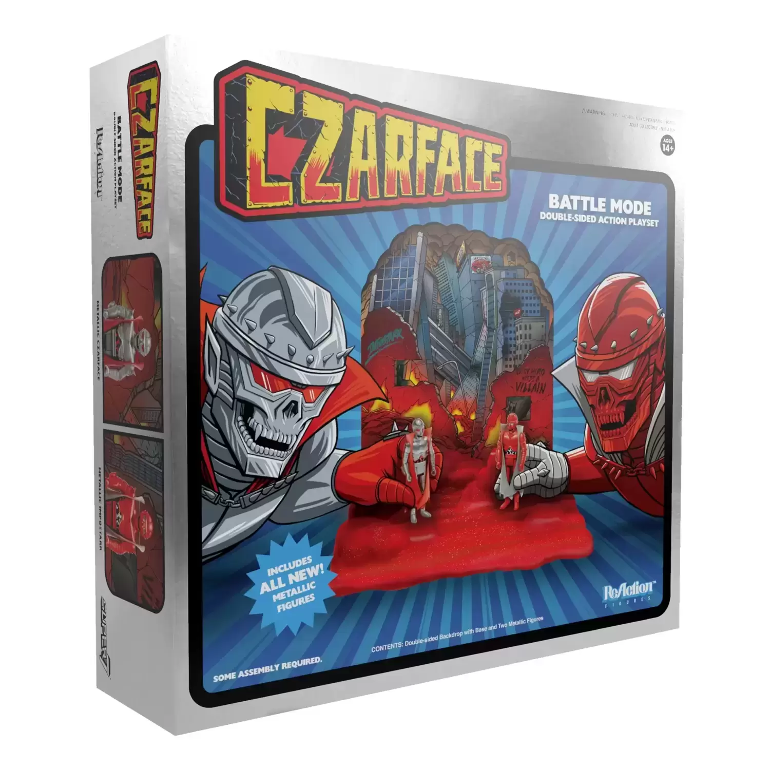 ReAction Figures - Czarface - Battle Mode Double-Sided Playset