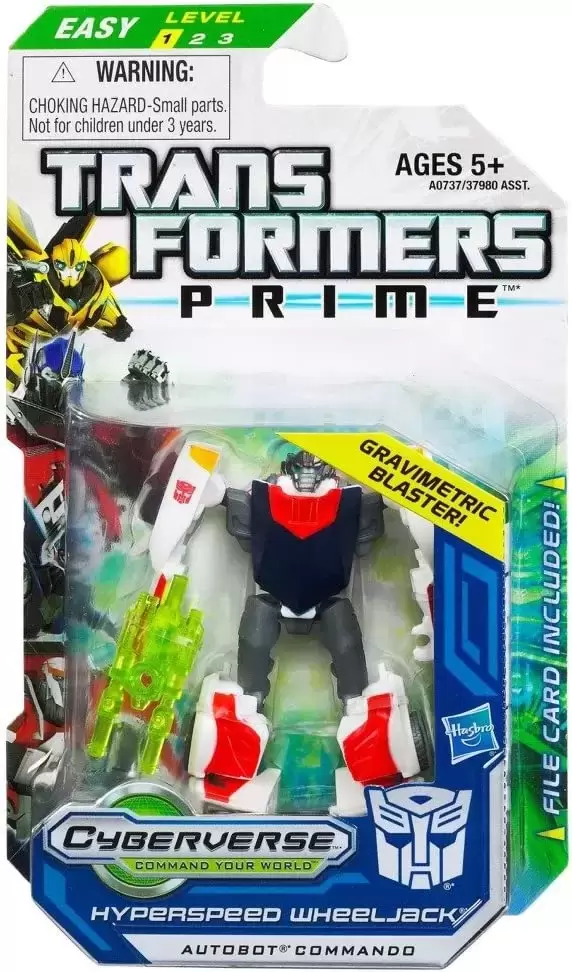 Transformers Prime - Hyperspeed Wheeljack (Cyberverse)