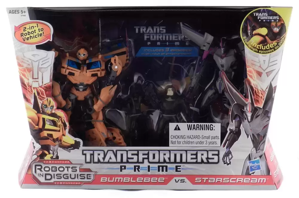 Transformers Prime - Ultimate Opponents (Bumblebee vs Starscream)
